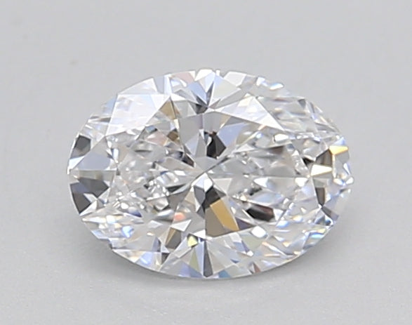 0.50 CT Oval Cut Lab-Grown Diamond - D Color, VS2 Clarity, IGI Certified
