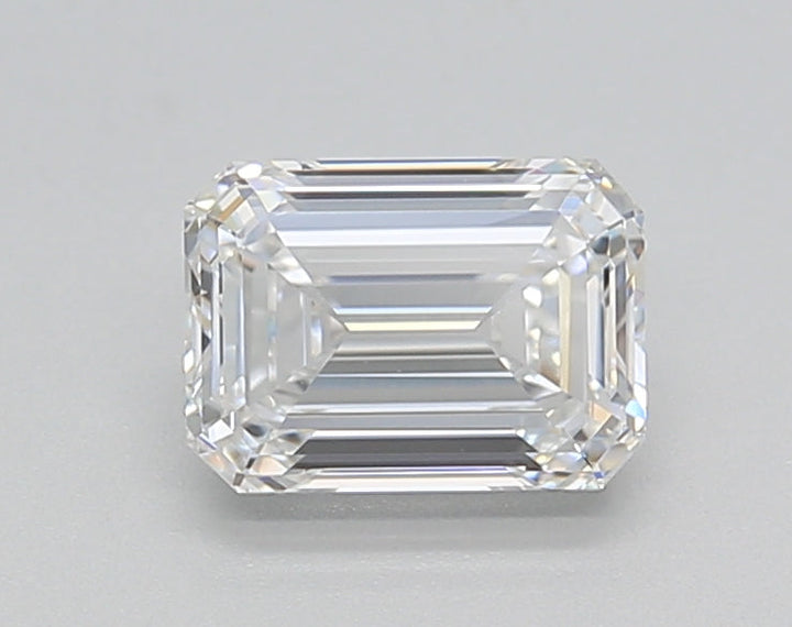 1.00 CT Lab-Grown Emerald Cut Diamond - IGI Certified, VVS2 Clarity, E Color