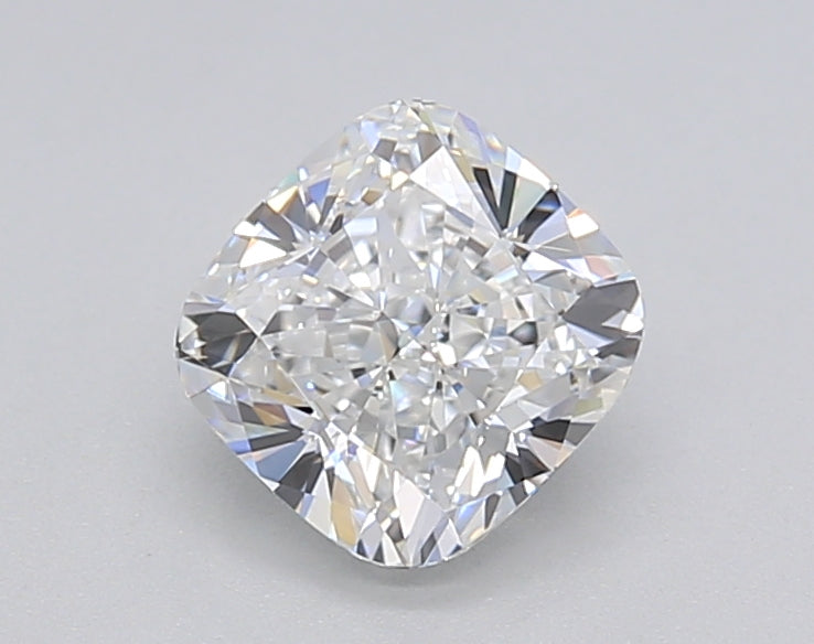 1.00 Carat Cushion HPHT Lab-Grown Diamond, IGI Certified, D Color, VS1 Clarity, Excellent Polish and Symmetry