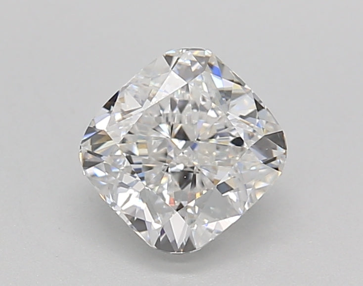 1.00 Carat Cushion HPHT Lab-Grown Diamond, IGI Certified, D Color, VS1 Clarity, Very Good Polish and Excellent Symmetry