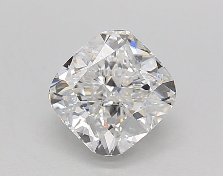 1.00 Carat Cushion HPHT Lab-Grown Diamond, IGI Certified, D Color, VS1 Clarity, Very Good Polish and Excellent Symmetry