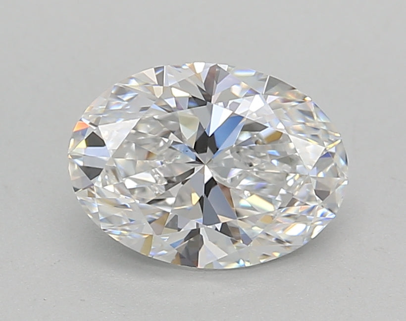 1.36 CT IGI Certified Oval Lab-Grown Diamond, D Color, VS1 Clarity