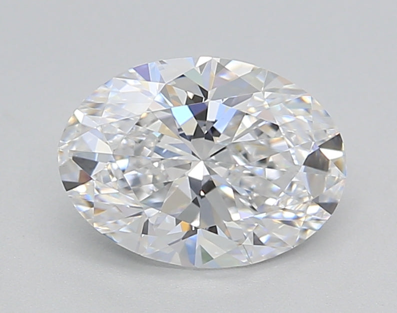 1.44 CT IGI Certified Oval Lab-Grown Diamond, D Color, VS1 Clarity