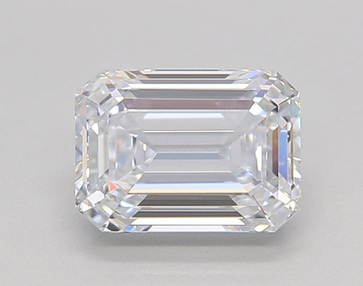 1.50 CT Lab-Grown Emerald Cut Diamond - IGI Certified, VS1 Clarity, D Color