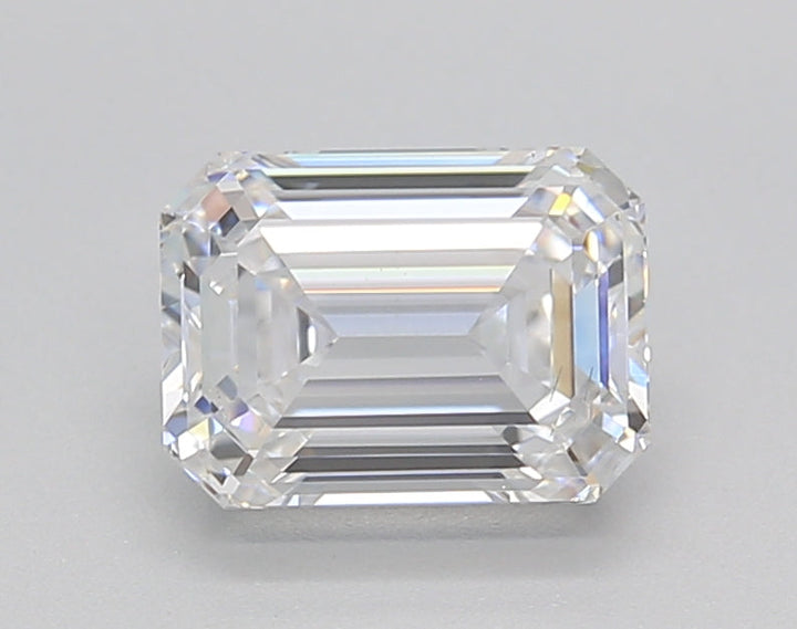 1.50 CT Lab-Grown Emerald Cut Diamond - IGI Certified, VS2 Clarity, D Color