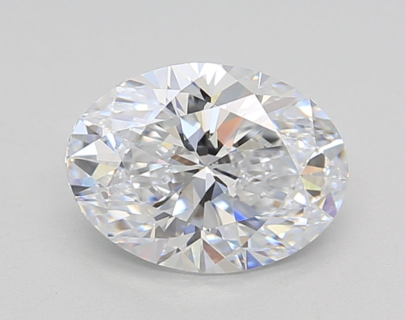 1.50 CT Oval Lab-Grown Diamond - IGI Certified, E Color, VS1 Clarity