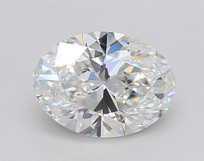 1.50 CT Oval Lab-Grown Diamond - IGI Certified, E Color, VS1 Clarity