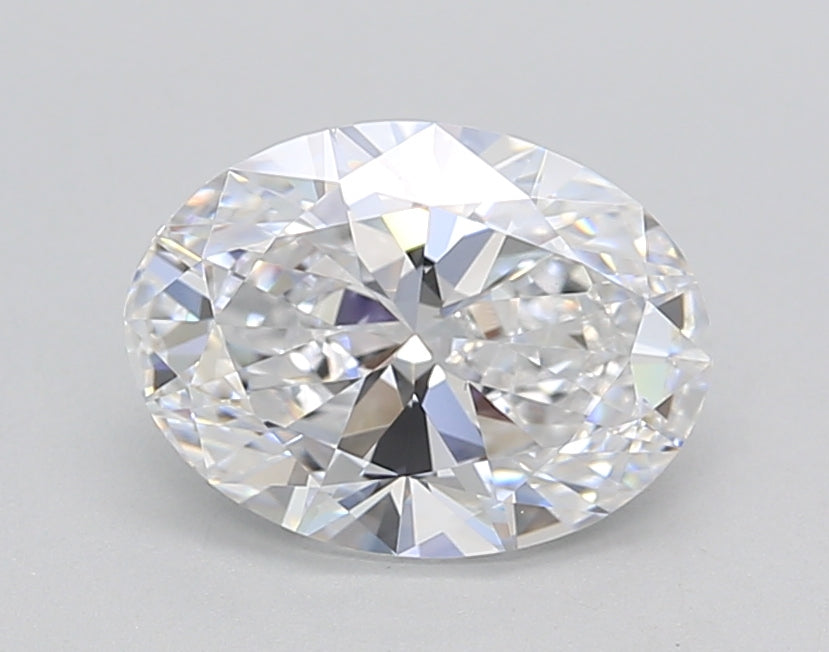 1.50 CT Oval Lab-Grown Diamond - IGI Certified, E Color, VS1 Clarity