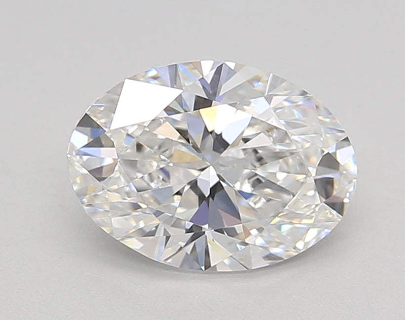 1.50 CT Oval Lab-Grown Diamond - IGI Certified, E Color, VS1 Clarity