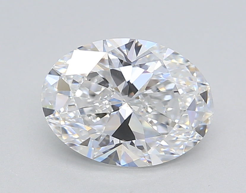 1.50 CT Oval Lab-Grown Diamond - IGI Certified, VS1 Clarity, D Color