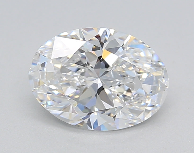 1.50 CT Oval Lab-Grown Diamond - IGI Certified, VS1 Clarity, D Color