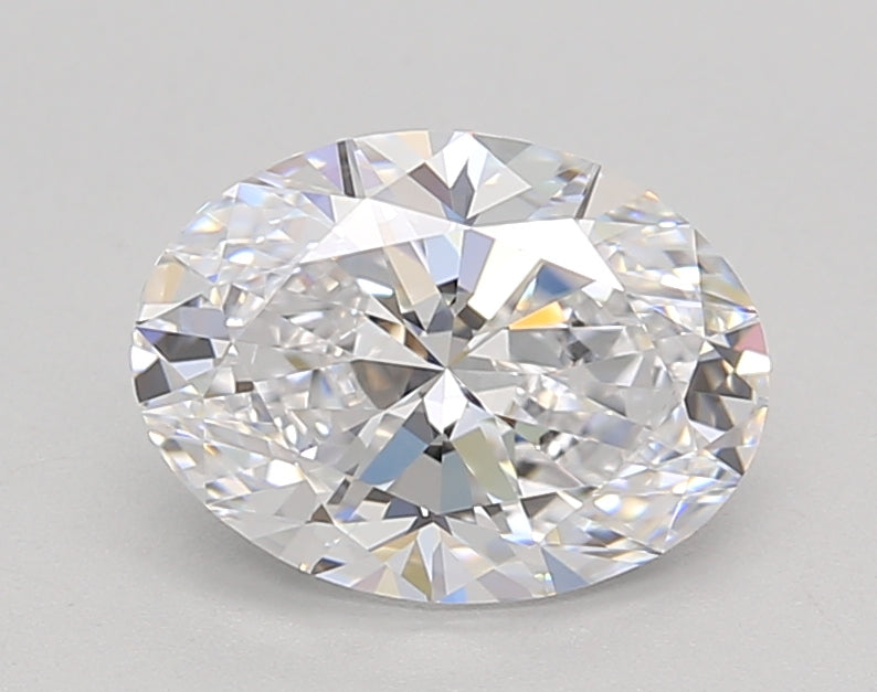 1.50 CT Oval Lab-Grown Diamond - IGI Certified, VS1 Clarity, D Color