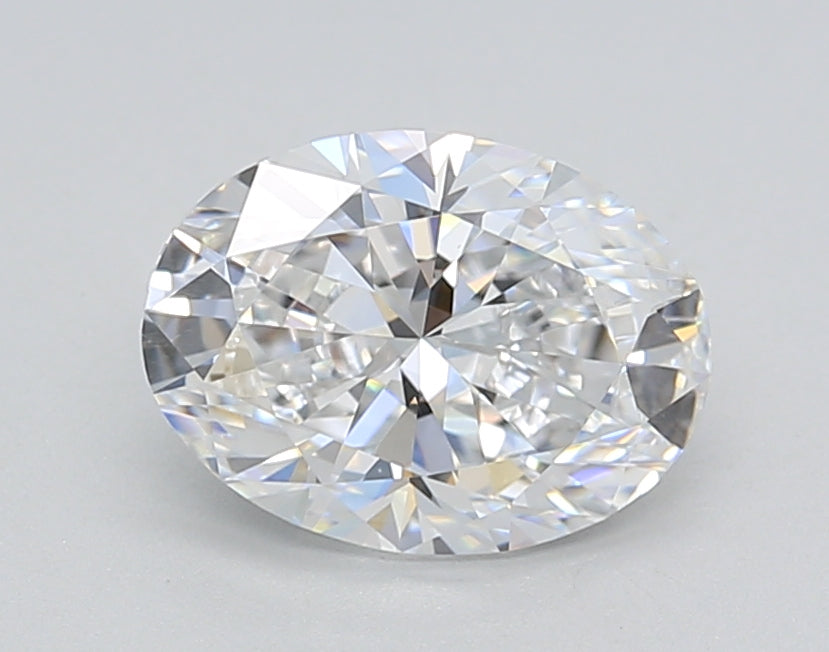 1.50 CT Oval Lab-Grown Diamond - IGI Certified, VS1 Clarity, D Color