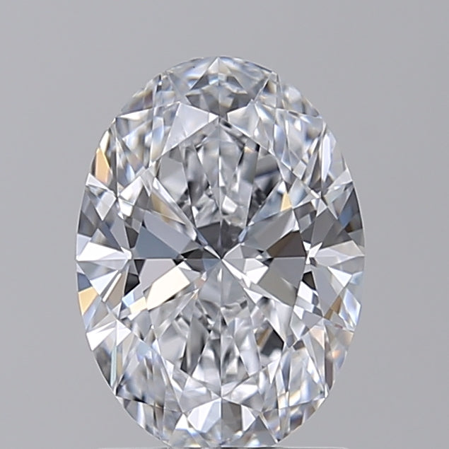 1.50 CT Oval Lab-Grown Diamond - IGI Certified, VS1 Clarity, D Color