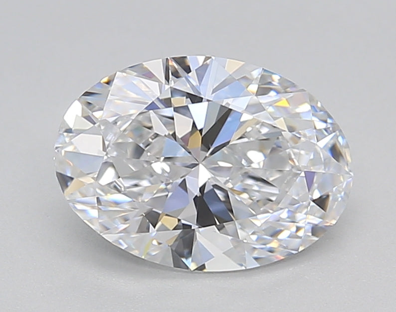 1.50 CT Oval Lab-Grown Diamond | IGI Certified, D Color, VS1 Clarity