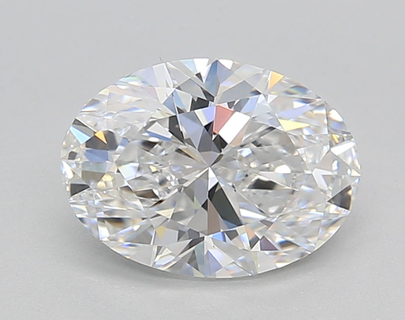 1.50 CT Oval Lab-Grown Diamond: IGI Certified, D Color, VVS1 Clarity