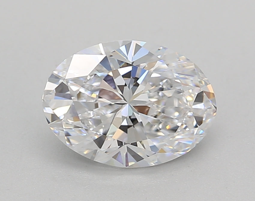 1.50 CT Oval Lab-Grown Diamond: IGI Certified, D Color, VVS1 Clarity