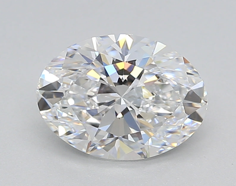 1.50 CT Oval Lab Grown Diamond - IGI Certified, D Color, VS1 Clarity