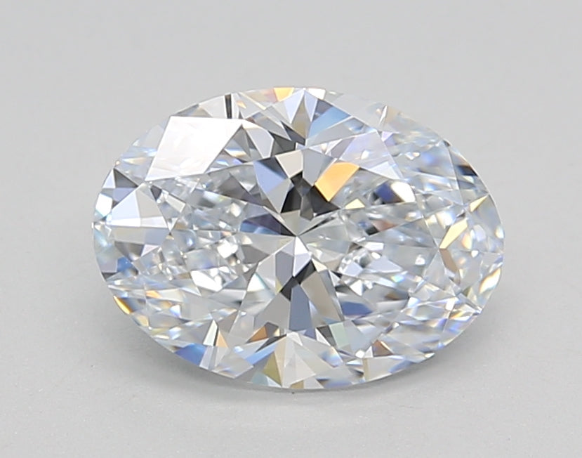 1.50 CT Oval Lab Grown Diamond: IGI Certified, F Color, VVS2 Clarity