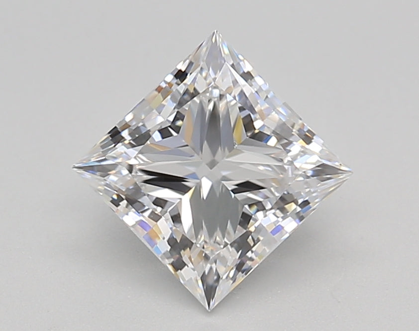 1.50 CT Princess Cut Lab-Grown Diamond, IGI Certified, D Color, VS1 Clarity