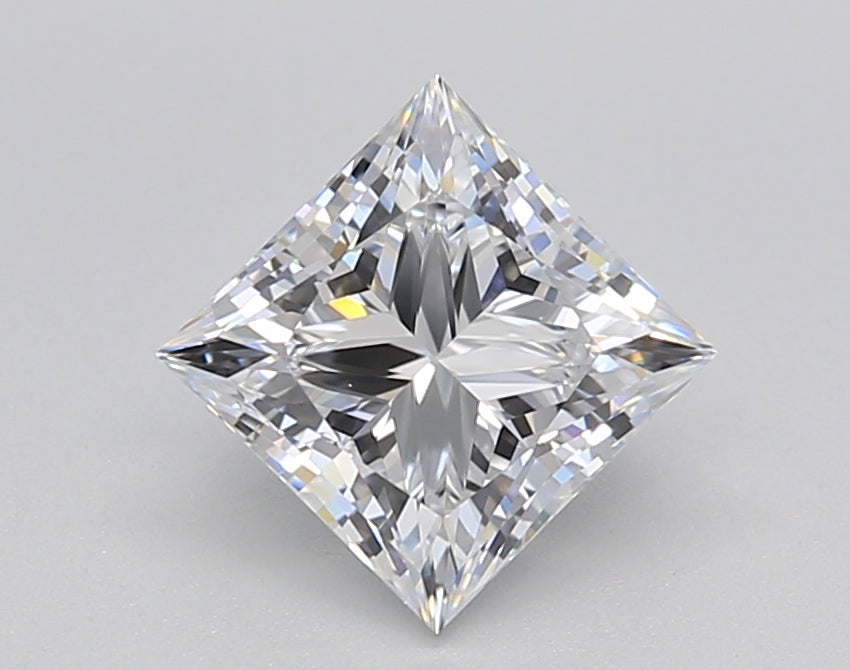 1.50 CT Princess Lab-Grown Diamond - VVS2 Clarity, D Color, IGI Certified