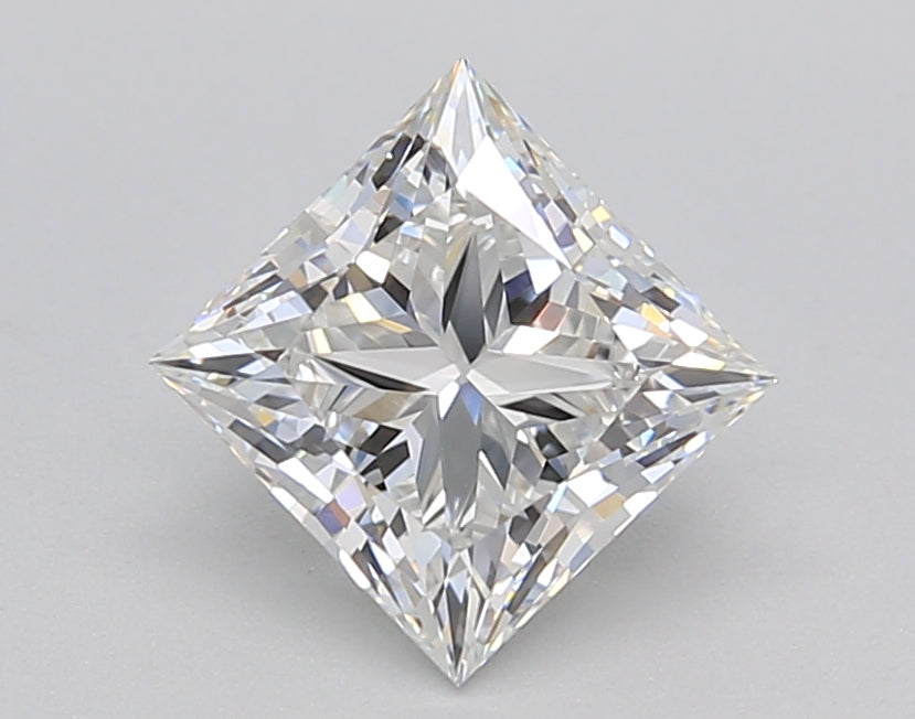 1.50 CT Princess Lab-Grown Diamond - VVS2 Clarity, E Color, IGI Certified