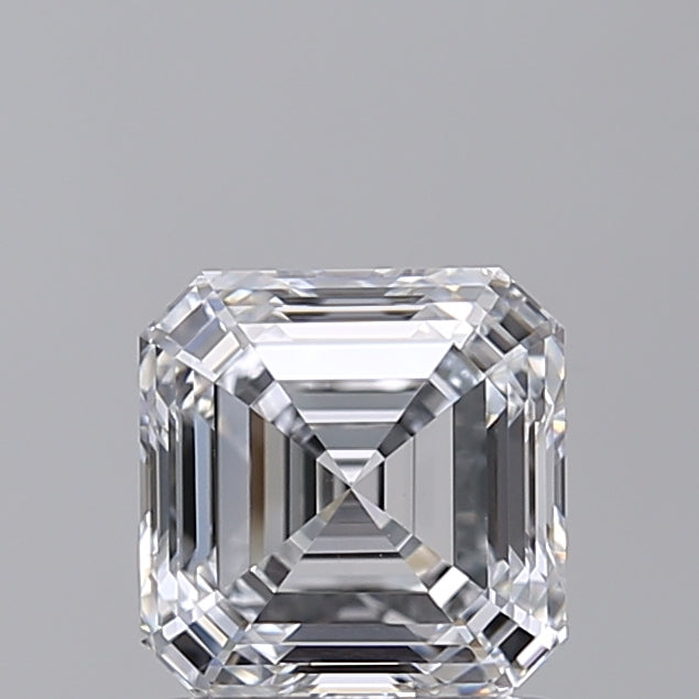 1.50 CT Square Emerald Cut Lab Grown Diamond, IGI Certified, D Color, VS1 Clarity
