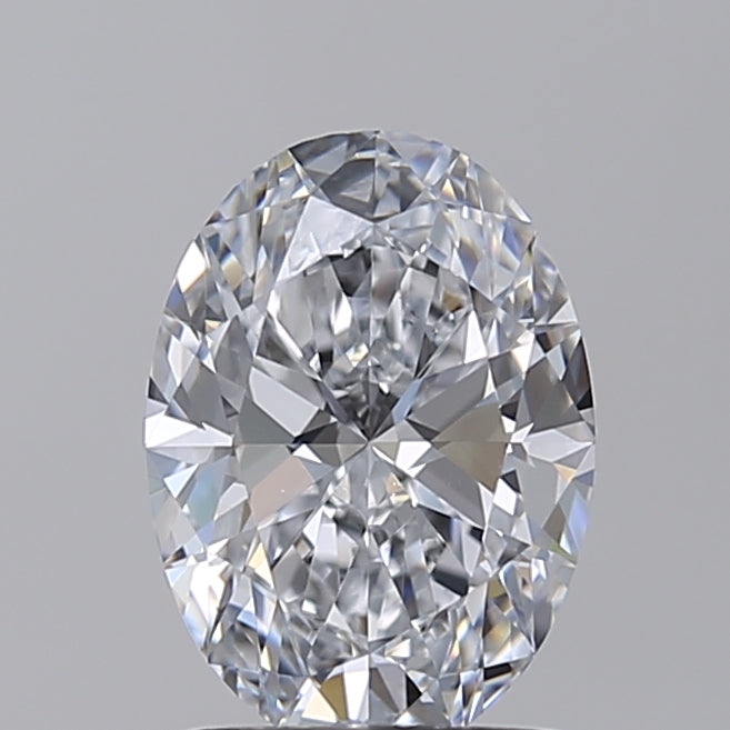 1.51 ct Oval Cut Lab Grown Diamond, IGI Certified, D Color, VS1 Clarity
