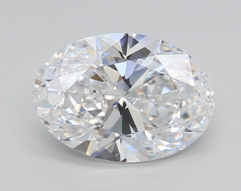 1.51 ct Oval Cut Lab Grown Diamond, IGI Certified, D Color, VS1 Clarity