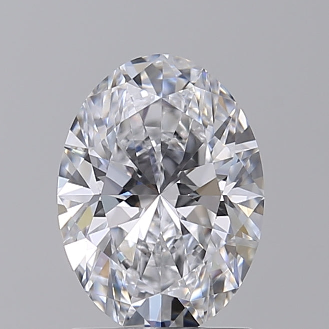 1.54 CT Oval Lab-Grown Diamond - IGI Certified, VVS1 Clarity, D Color