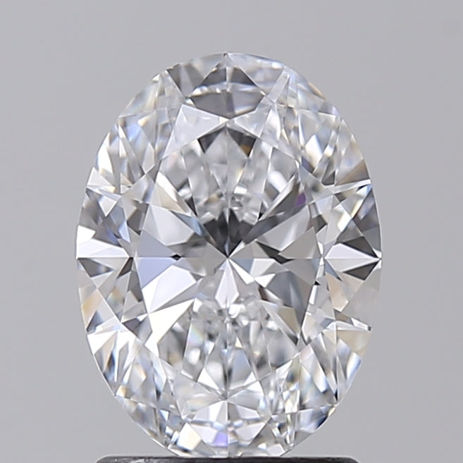 1.54 CT Oval Lab-Grown Diamond - IGI Certified, VVS1 Clarity, D Color