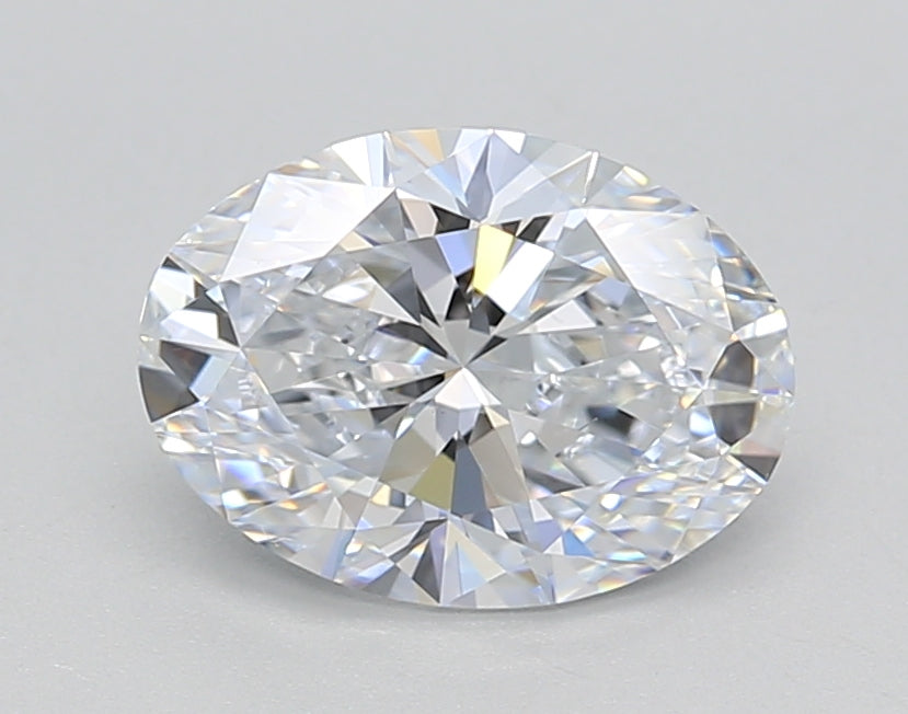 1.55 CT IGI Certified Oval Lab-Grown Diamond, E Color, VS1 Clarity
