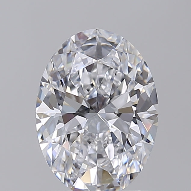 1.55 CT Oval Cut Lab-Grown Diamond - IGI Certified, VVS1 Clarity, D Color