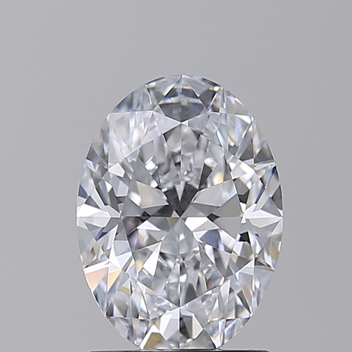 1.55 CT Oval Cut Lab-Grown Diamond - IGI Certified, VVS1, D Color