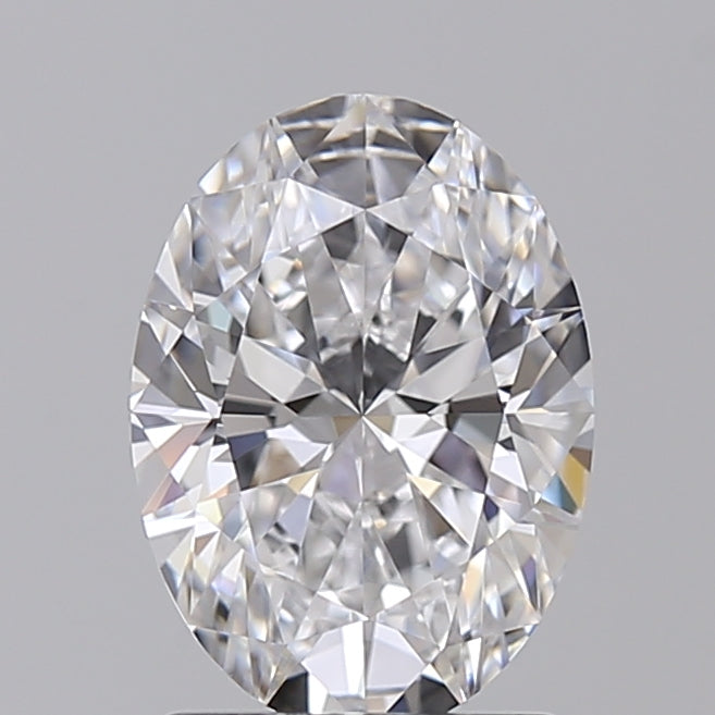 1.55 CT Oval Cut Lab-Grown Diamond - IGI Certified, VVS1, D Color