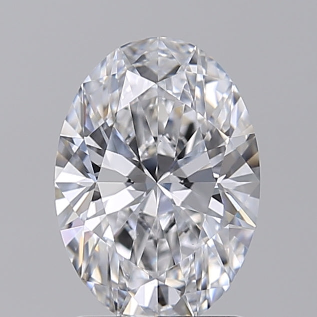1.55 CT Oval Cut Lab-Grown Diamond - IGI Certified, VVS1, D Color