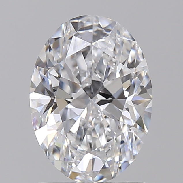 1.55 CT Oval Cut Lab-Grown Diamond - IGI Certified, VVS1, D Color