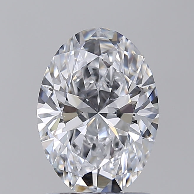 1.55 CT Oval Lab-Grown Diamond - IGI Certified, VVS1 Clarity, D Color