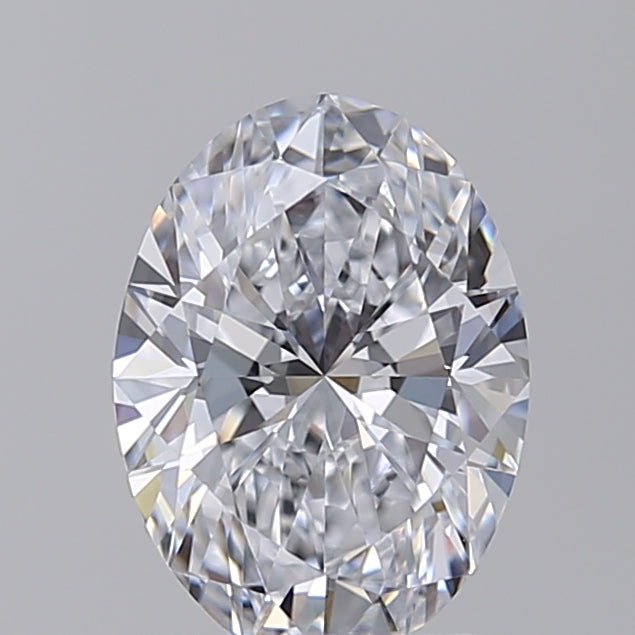 1.56 CT Oval Cut Lab-Grown Diamond - IGI Certified, VVS1, D Color