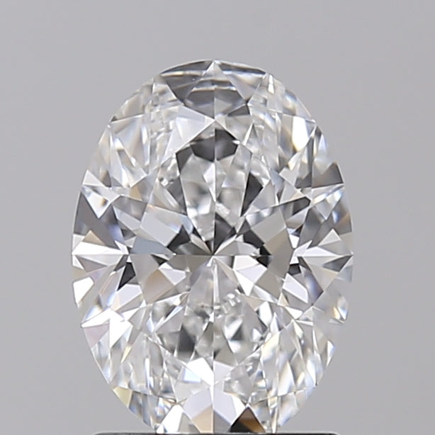1.57 CT Oval Cut Lab-Grown Diamond - IGI Certified, VVS1 Clarity, D Color