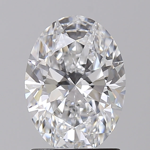 1.57 CT Oval Cut Lab-Grown Diamond - IGI Certified, VVS1, D Color