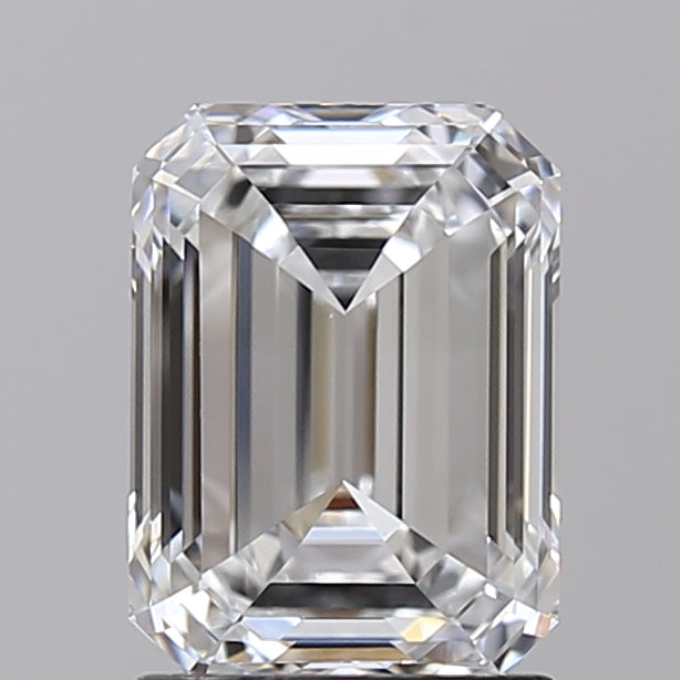 2.00 CT Lab-Grown Emerald Cut Diamond - IGI Certified, E Color, VS1 Clarity