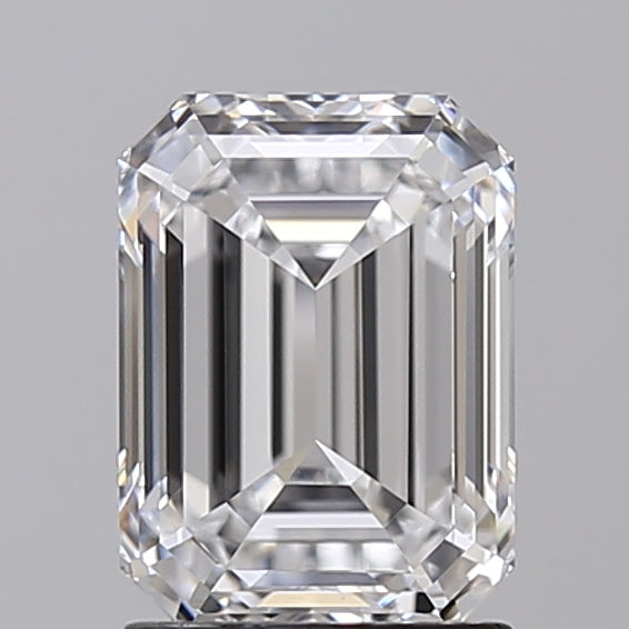 2.00 CT Lab-Grown Emerald Cut Diamond - IGI Certified, VVS2 Clarity, D Color