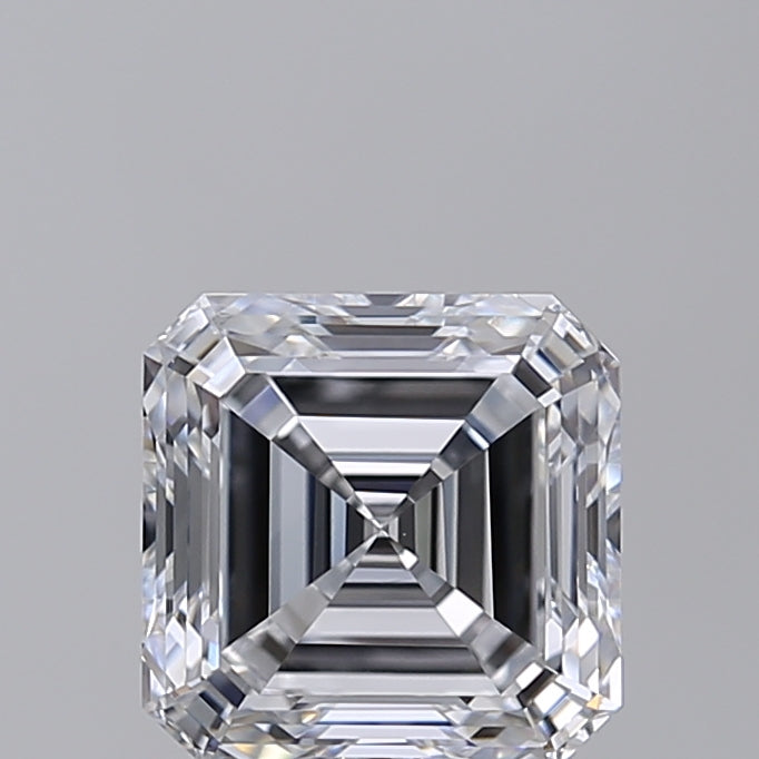 2.00 CT Square Emerald Lab Grown Diamond | IGI Certified, D Color, VVS2 Clarity