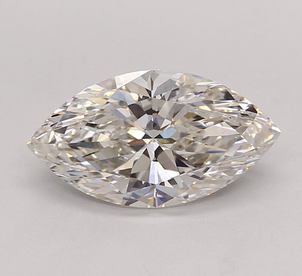 2.00 ct. Marquise Cut CVD Lab Grown Diamond: IGI Certified, H Color, VS1 Clarity