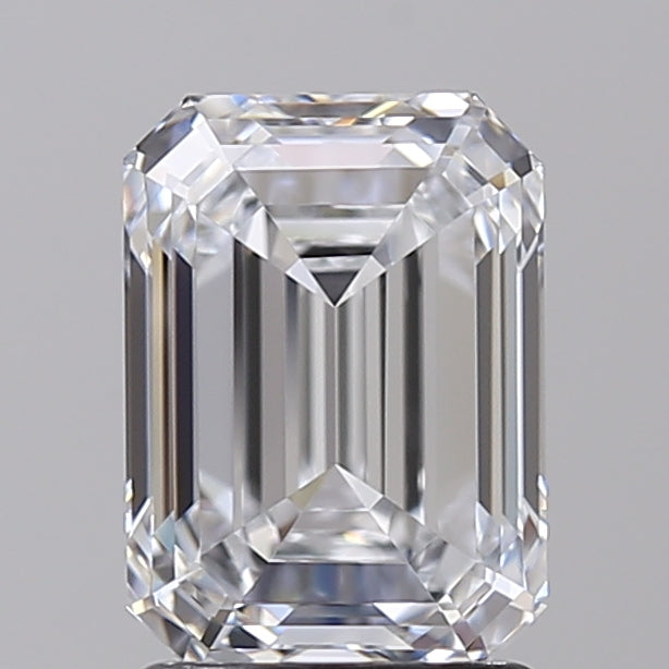2.02 CT Emerald Cut Lab Grown Diamond, IGI Certified, D Color, VVS1 Clarity