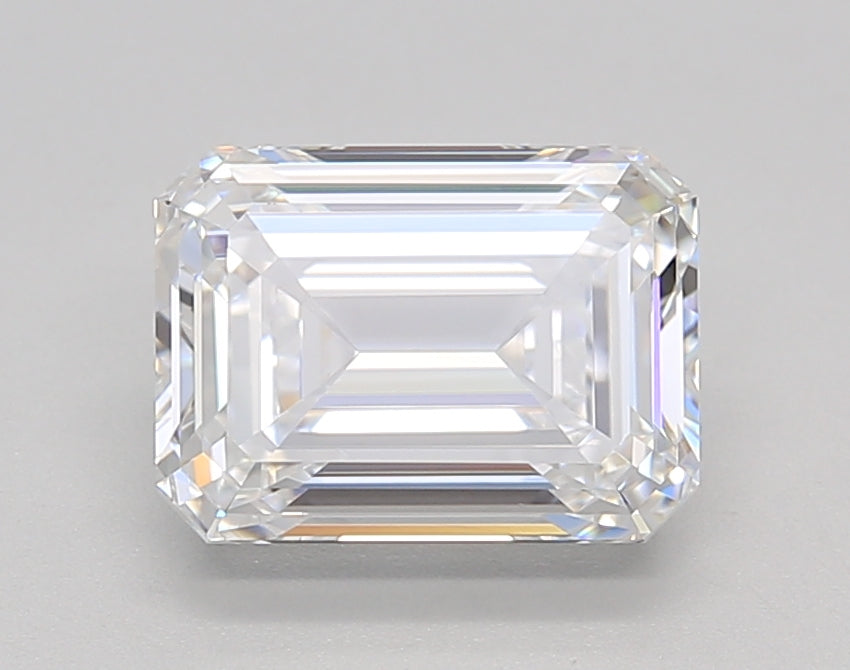 2.02 CT Lab Grown Emerald Cut Diamond - IGI Certified, D Color, VS1 Clarity