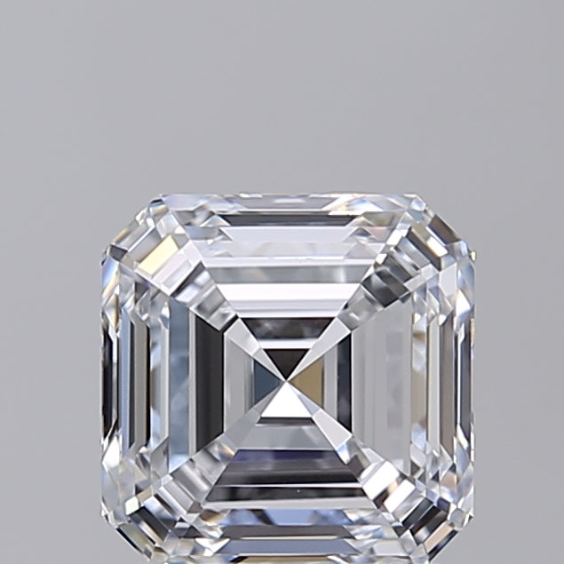 2.02 CT Square Emerald Cut Lab-Grown Diamond - IGI Certified, VVS1, D Color