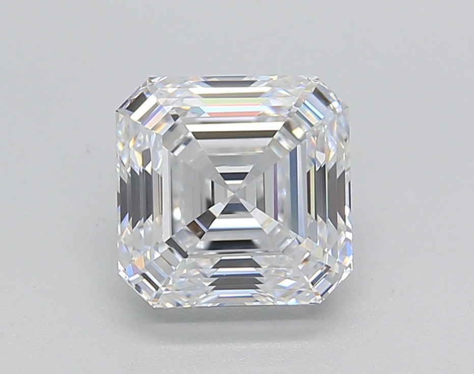 2.03 CT Square Emerald Cut Lab-Grown Diamond - IGI Certified, VS1, E Color