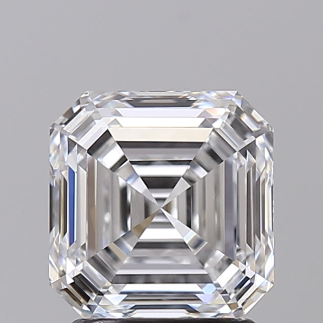 2.03 CT Square Emerald Cut Lab-Grown Diamond - IGI Certified, VVS2, D Color